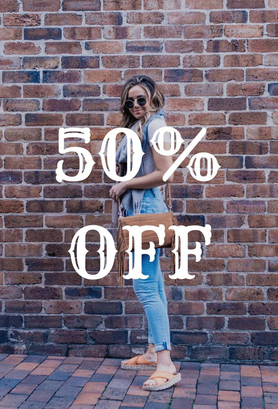 50 % discount store wide 