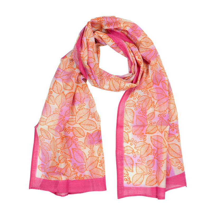 Assorted silk scarves