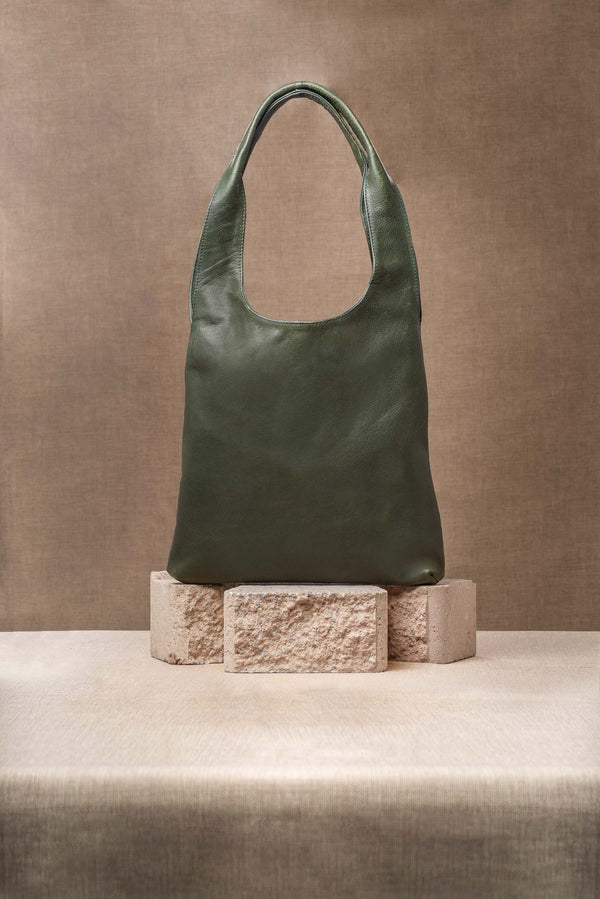 Vinyasa Slouch Bag - Dark Green